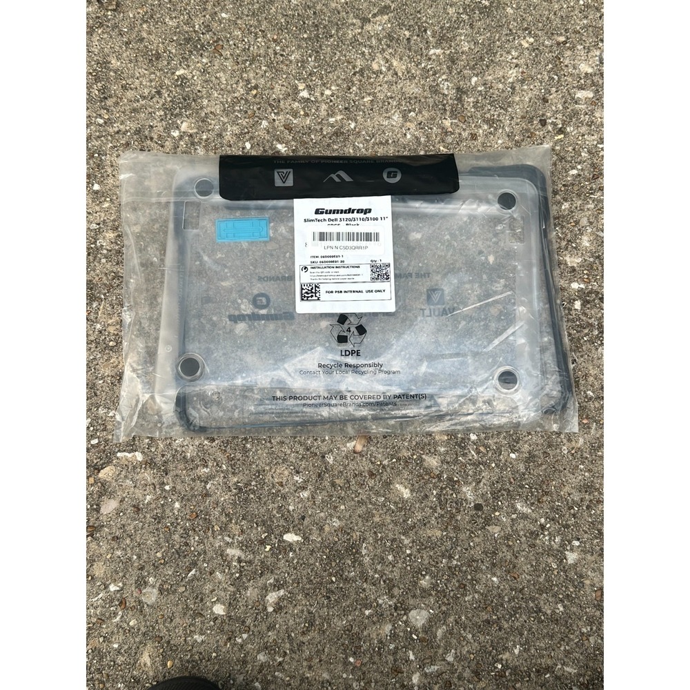 Laptop Case Gumdrop SlimTech 06D000E01-1 Laptop Case - Black‎ - Drop Tested -